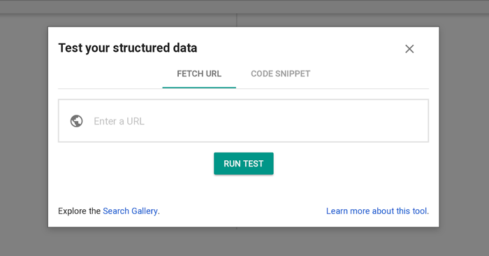 Structure Data Testing Tool