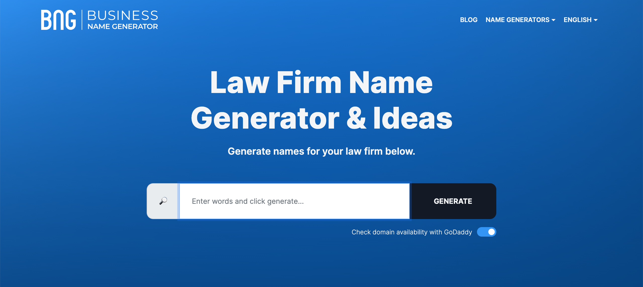 Business Name Generator  