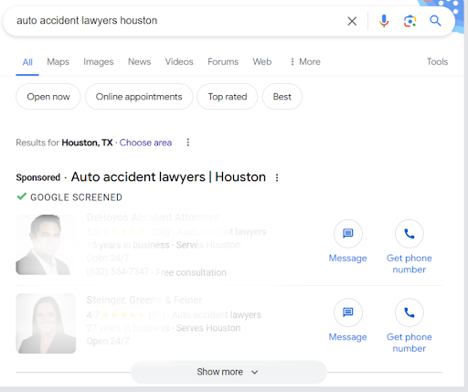 Google Local Service Ads