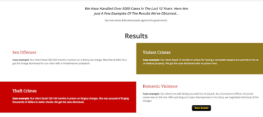 Case Results