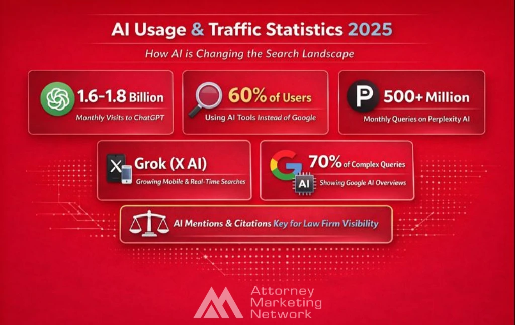 AI Usage & Traffic Statistics 2025